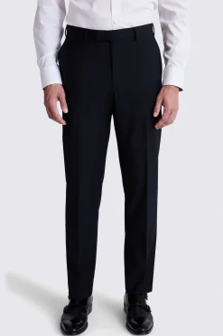 Regular Fit Black Performance Trousers