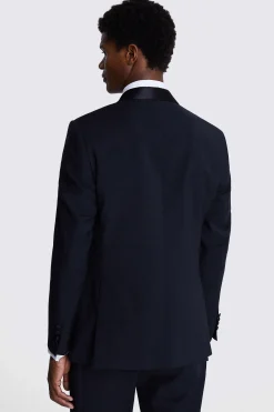 Regular Fit Black Shawl Lapel Tuxedo Jacket