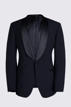 Regular Fit Black Shawl Lapel Tuxedo Jacket