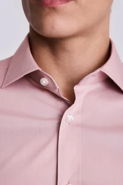 Regular Fit Dusty Pink Stretch Shirt