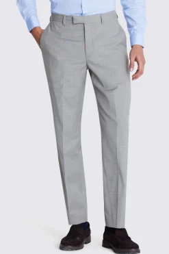 Regular Fit Grey Stretch Suit