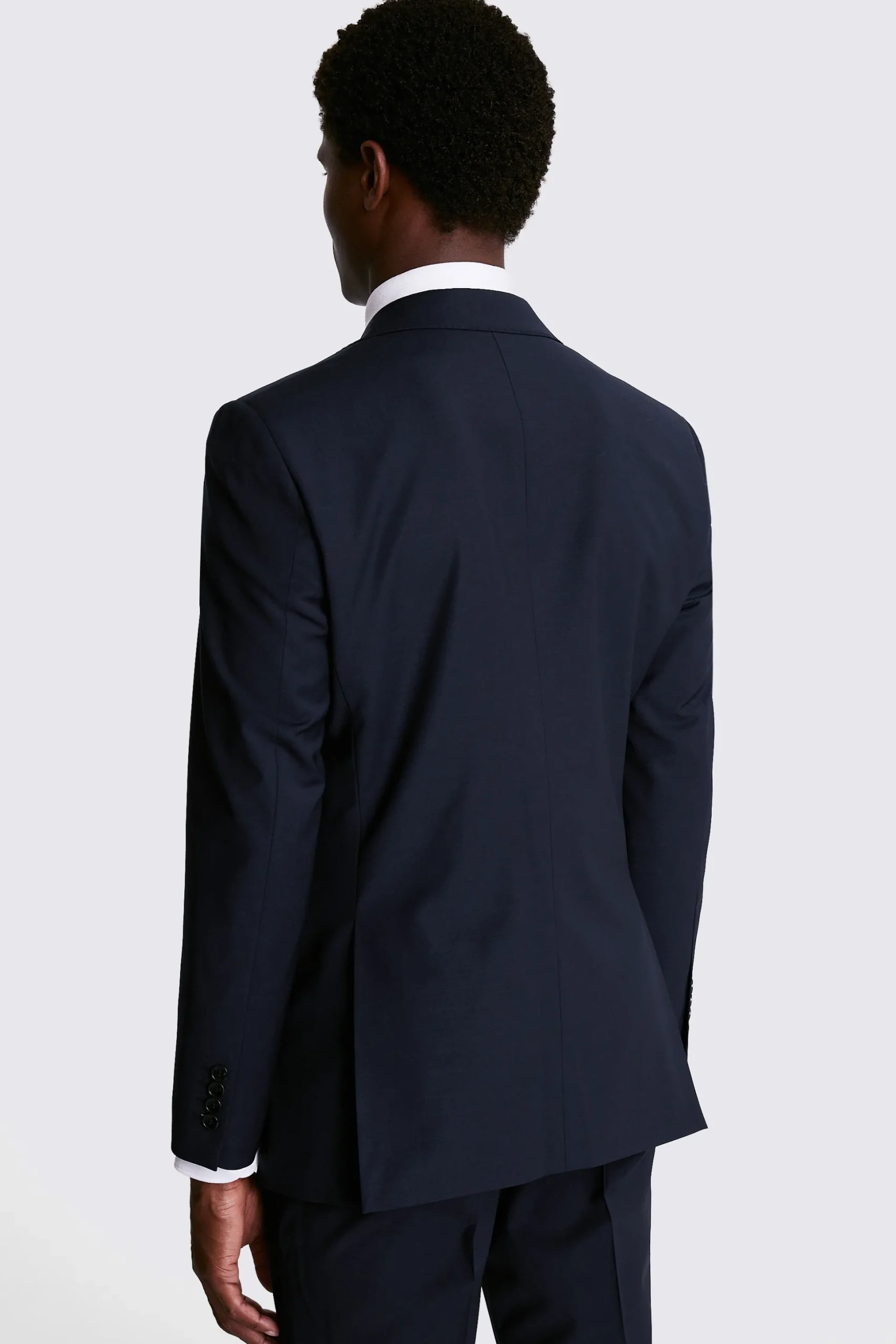 Regular Fit Navy Performance Suit