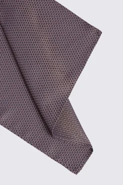 Rose Textured Pocket Square
