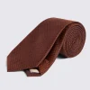 Rust Textured Tie