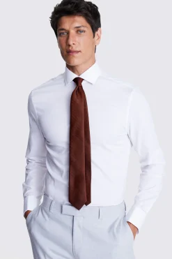 Rust Textured Tie