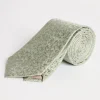 Sage Floral Swirl Silk Tie