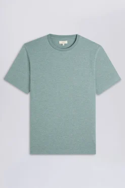 Sage Melange Crew-Neck T-Shirt
