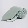 Sage Oxford Silk Tie