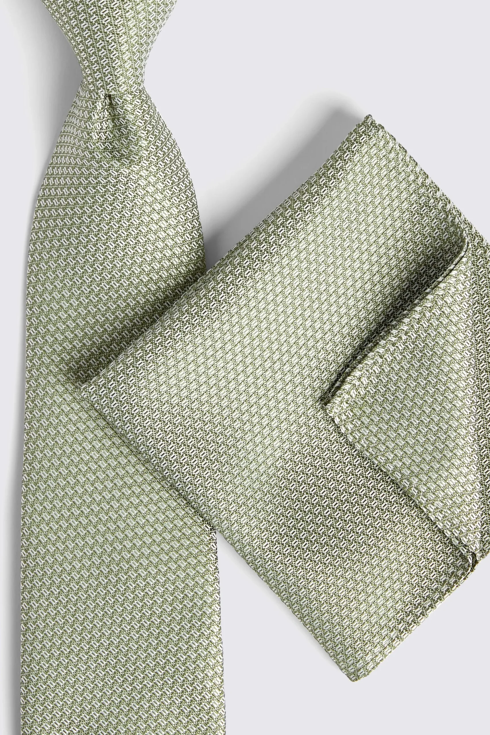 Sage Textured Tie