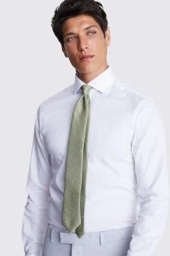 Sage Textured Tie
