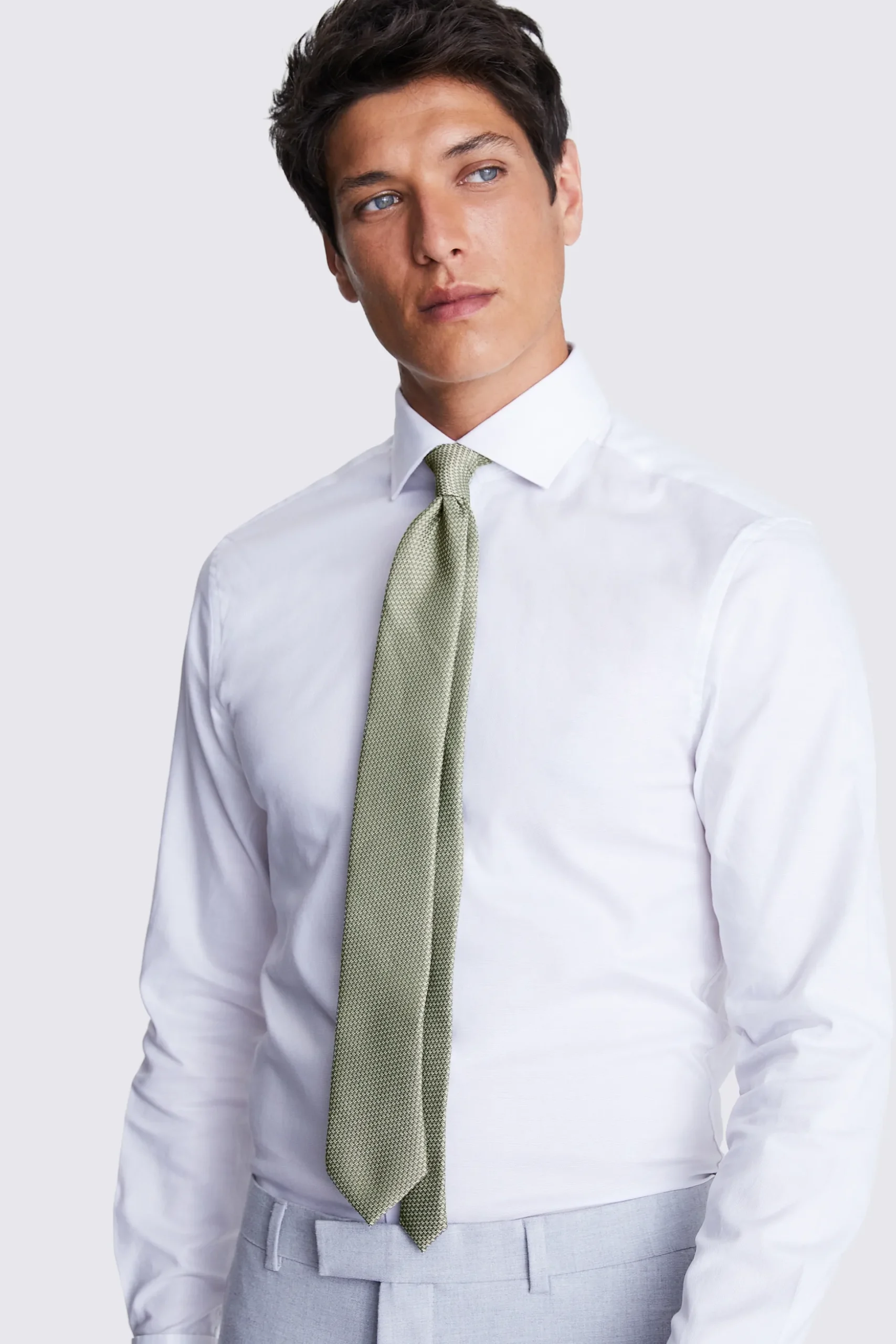 Sage Textured Tie