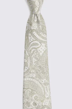 Sage Wedding Paisley Tie