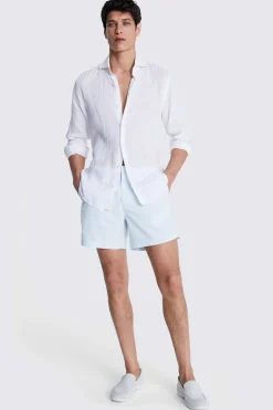 Sky Peached Smart Swim Shorts