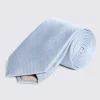 Sky Silk Semi Plain Tie