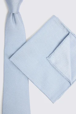 Sky Silk Semi Plain Tie