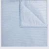 Sky Silk Semi-Plain Pocket Square