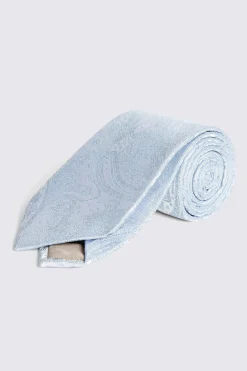 Sky Wedding Paisley Tie