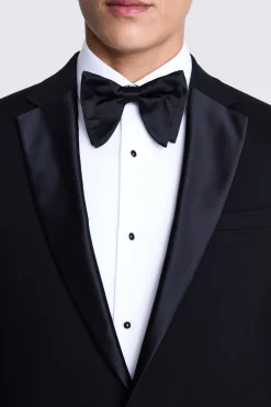 Slim Fit Black Notch Lapel Tuxedo Jacket