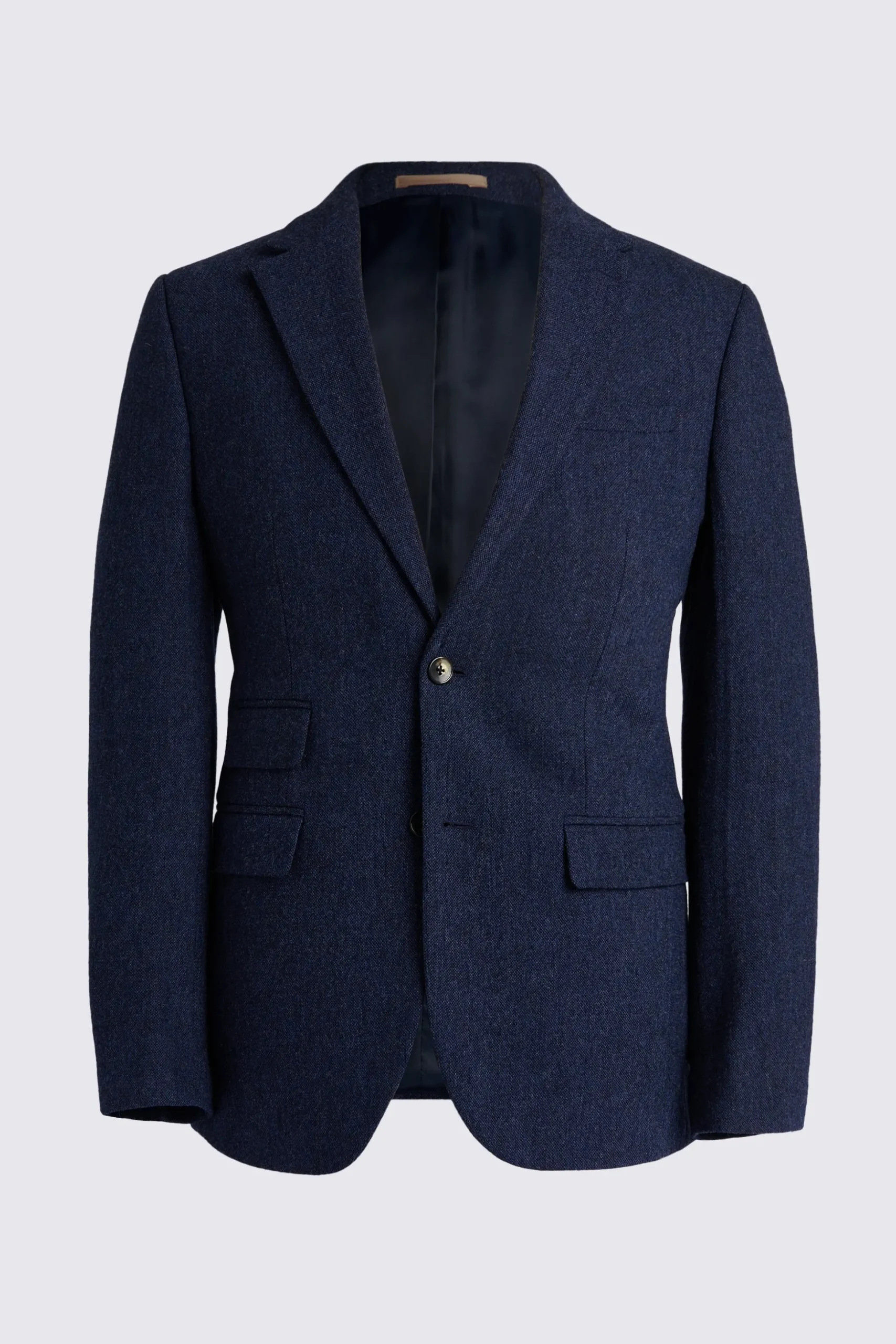 Slim Fit Blue Donegal Tweed Suit