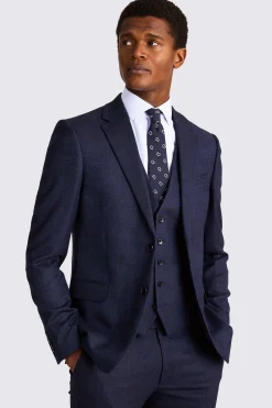 Slim Fit Blue Twisted Suit