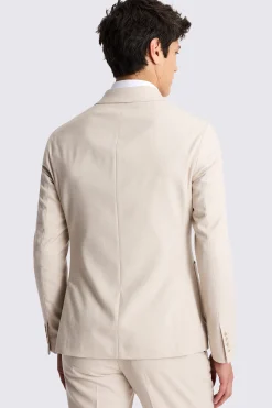 Slim Fit Camel Suit