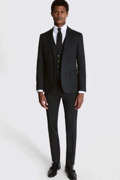 Slim Fit Charcoal Stretch Suit