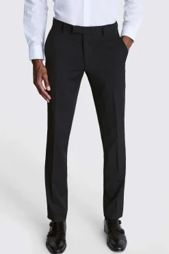 Slim Fit Charcoal Stretch Suit