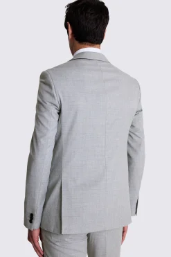 Slim Fit Grey Stretch Suit