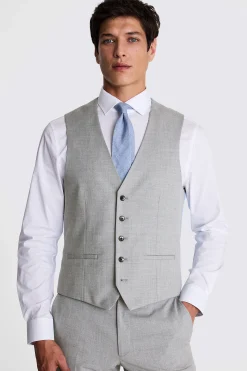 Slim Fit Grey Stretch Suit
