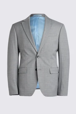Slim Fit Grey Stretch Suit