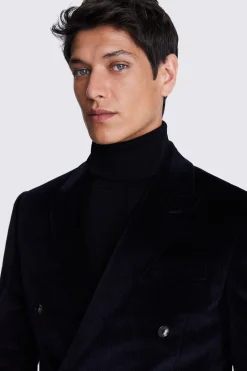 Slim Fit Ink Corduroy Suit