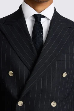 Slim Fit Navy Stripe Suit