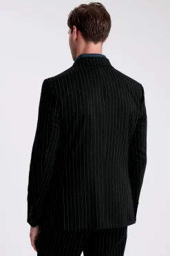 Slim Fit Navy Stripe Suit