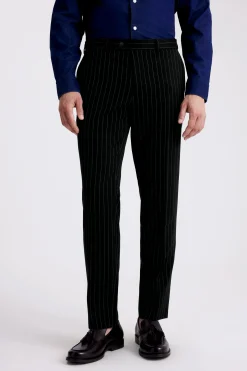 Slim Fit Navy Stripe Suit