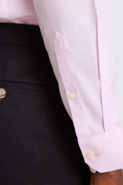 Slim Fit Pink Royal Oxford Non Iron Shirt