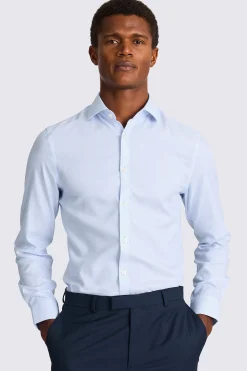 Slim Fit Sky Dobby Non-Iron Shirt