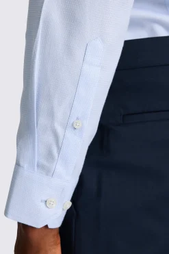 Slim Fit Sky Dobby Non-Iron Shirt