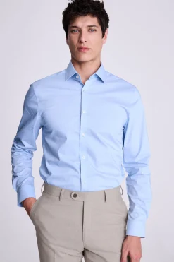 Slim Fit Sky Stretch Shirt
