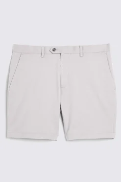 Slim Fit Stone Stretch Chino Shorts