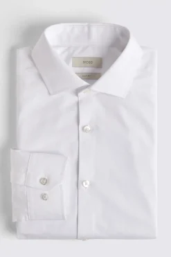 Slim Fit White Easy Care Shirt