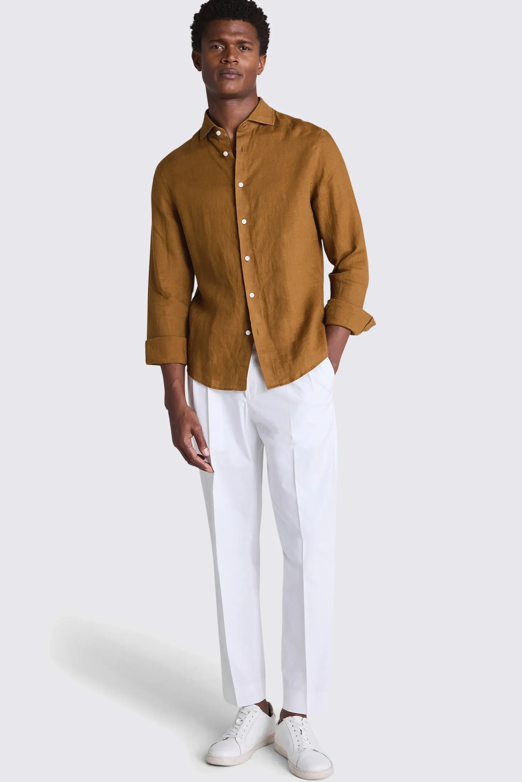 Straw Linen Shirt