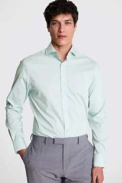 Tailored Fit Aqua Stretch Shirt