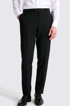 Tailored Fit Black Notch Lapel Tuxedo Jacket