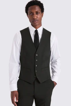 Tailored Fit Black Performance Suit