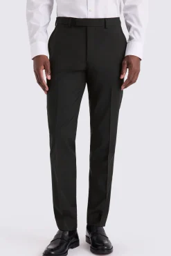 Tailored Fit Black Performance Suit