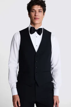 Tailored Fit Black Shawl Lapel Tuxedo Jacket