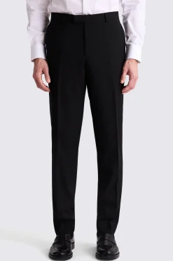 Tailored Fit Black Stretch Suit