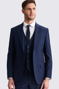 Tailored Fit Blue Performance Suit