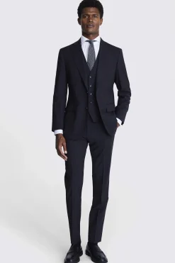 Tailored Fit Charcoal Performance Suit