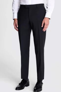 Tailored Fit Charcoal Performance Trousers